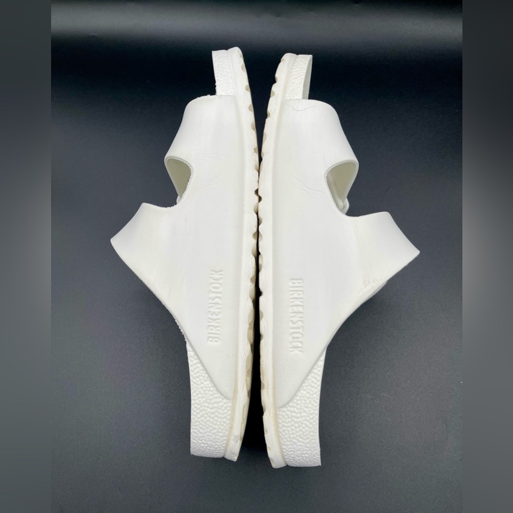 Birkenstock Classic White Double Strap Sandals - Picture 5 of 12